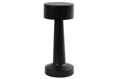 Tafellamp led Lampa metaal ro 9x9x21 cm zwart 1 stuk Countryfield - Decostar