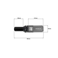 Schroevenkit OMP OMPS09971402 28 mm Zilver M14 x 1,25 - thumbnail