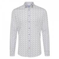 Tresanti Heren Overhemd Button Down Print Tailored Fit - thumbnail