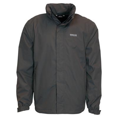 Pro-X Elements regenjas Gerrit heren polyester antraciet Pro-X Elements regenjas Gerrit heren polyester antraciet