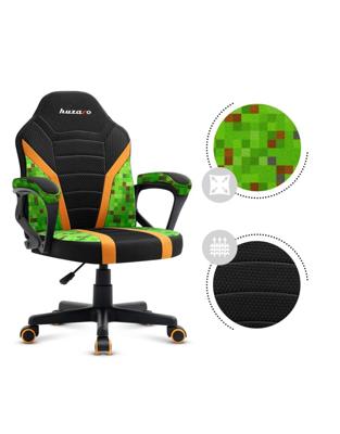 Gaming stoel voor kinderen Huzaro Ranger 1.0 Pixel Mesh - thumbnail