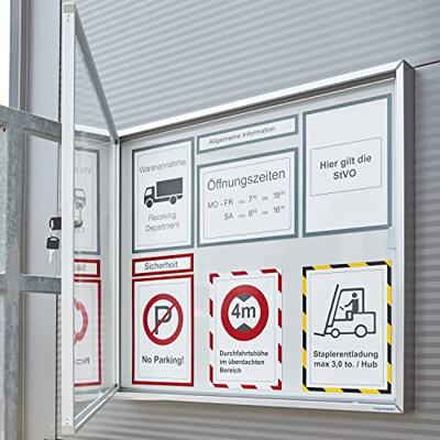 magnetoplan 1130312 Magnetisch frame Zwart DIN A4