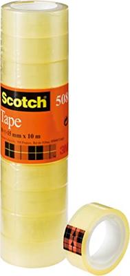 Plakband scotch 508 15mmx10m transparant