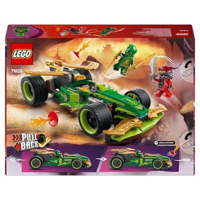 LEGO NINJAGO Lloyds pull-back racewagen 71828 - thumbnail