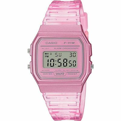 CASIO Collectie Horloge F-91WS-4EF chronograaf, alarm, automatische kalender