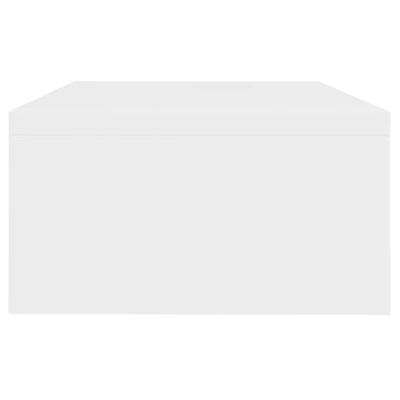 Monitorstandaard 42x24x13 cm spaanplaat wit - thumbnail