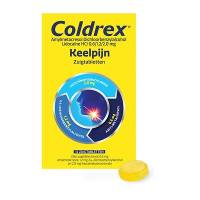 Coldrex Keelpijn Zuigtabletten