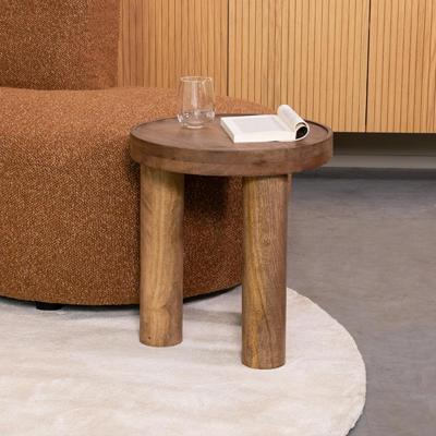 LABEL51 Bijzettafel Elly - Nature - Mangohout - 42 cm
