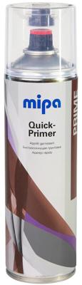 Mipa vulmiddel voor grondverf "primer spray". quick-primer-spray 500ml dark gray