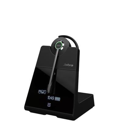 Engage 75 SE Convertible headset met oorhaak, basis, voeding, 1,5 m USB-C naar USB-A-kabel, bureautelefoonkabel, oorgels, hoofdband, halsketting, Quick Start Guide, garantie en waarschuwing