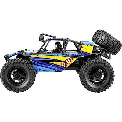 Reely RAW Oranje Brushed 1:14 RC auto Elektro Monstertruck 4WD RTR 2,4 GHz Incl. accu en lader Reely RAW Oranje Brushed 1:14 RC auto Elektro Monstertruck 4WD RTR 2,4 GHz Incl. accu en lader