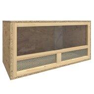 VidaXL Terrarium 60x30x30 cm bewerkt hout - thumbnail