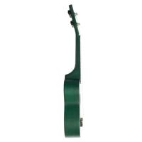 Cascha HH 3963 sopraan ukelele groen met tas en plectra - thumbnail