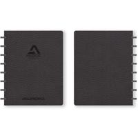 Adoc Business schrift, ft A5, 144 bladzijden, geruit 5 mm, zwart - thumbnail