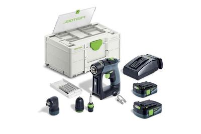 Festool CXS 12 2,5-Set Accu Schroefboormachine 12V 2.5Ah in Systainer - 576865
