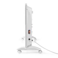 Glazen Paneel Convectorkachel | Thermostaat | LCD-Scherm | 2 Warmtestanden | Staand / Wandmontage | 2000 W | Wit - thumbnail