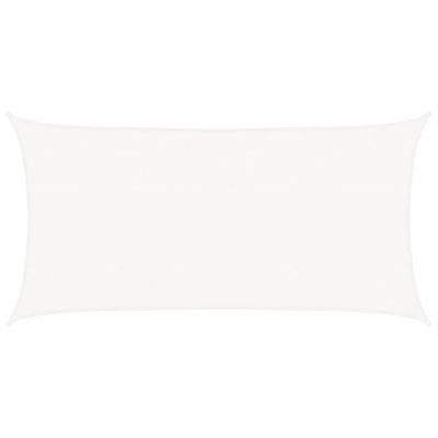 VidaXL Zonnezeil 160 g/m² 2,5x4,5 m hdpe wit