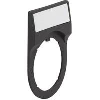 BACO UP39 Labeldrager Zwart 1 stuk(s) - thumbnail