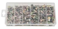 KS Tools 970.0610 Assortiment draadeinden, staal, M3x9mm-M10x21mm, 150-delig - thumbnail