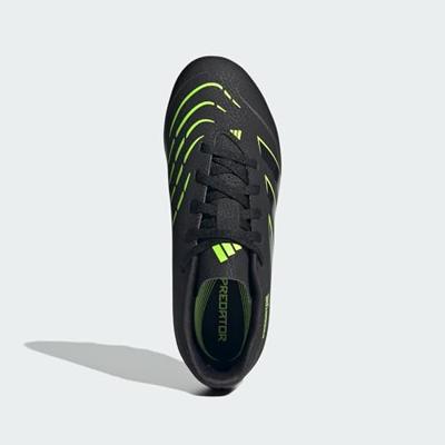 adidas Predator Club Gras / Kunstgras Voetbalschoenen (MG) Kids Zwart Donkergrijs Neongeel adidas Predator Club Gras / Kunstgras Voetbalschoenen (MG) Kids Zwart Donkergrijs Neongeel