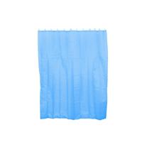 Trendy Peva Douchegordijn - Badkamer - Aqua blauw - met Ophang Ringen/Haken - 180 x 200 cm - Douchen - thumbnail
