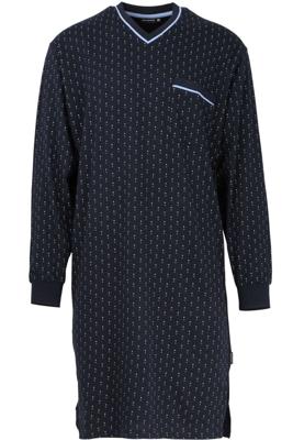 Gotzburg Nachthemd V-hals blauw