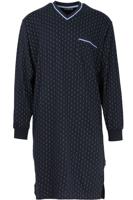Gotzburg Nachthemd V-hals blauw - thumbnail