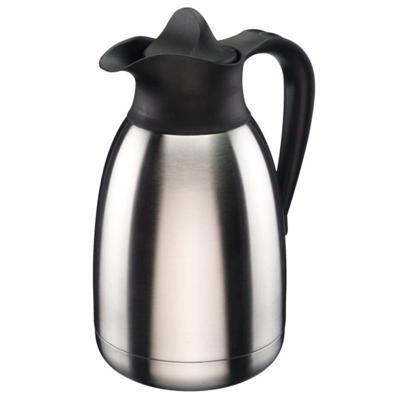 isoleerkan thermo koffie - 1.5 L - met draaiknop zwart