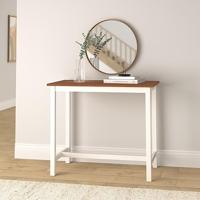 Bartafel 108x60x91 cm massief hout - thumbnail