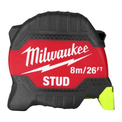 Milwaukee rolmaat stud | gen iii | 26ft / 8 m x 33 mm - 4932498766