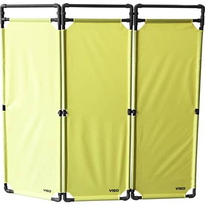 VISO TRAVO180JA Versperring Werkbereik geel (b x h) 1700 mm x 1800 mm