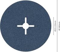 Bosch Accessories 2608606745 Fiberschijf Diameter 180 mm 1 stuk(s) - thumbnail