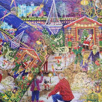 Intro Gibsons kerst puzzel enchanted christmas 1000 stukjes Intro Gibsons kerst puzzel enchanted christmas 1000 stukjes