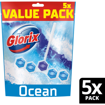 Glorix Glorix Power 5 Ocean Toiletblokken 5 stuks