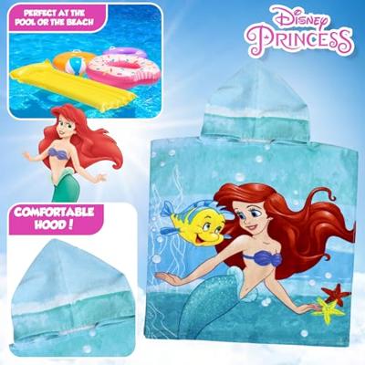 De Kleine Zeemeermin poncho - 50 x 115 cm - Katoen