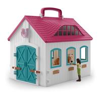 schleich HORSE CLUB open stal 42703 - thumbnail