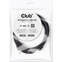 CLUB3D Mini DisplayPort 1.2 HBR2 Cable M/M 2meter 4K60Hz - thumbnail