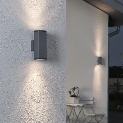 KonstSmide Design wandspotMonza Up - Down antraciet - 7907-370
