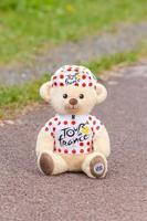 Pluche - GIPSY TOYS - Tour De France - Polka Dot Shirt Beer 24 cm - thumbnail