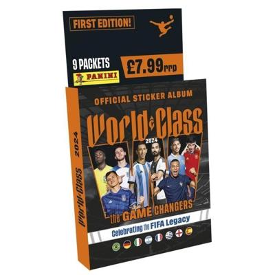 Blisterverpakking met 7 zakken - PANINI - FIFA WORLD CLASS 2024 STICKERS - 35 stickers