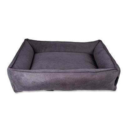 Lex & Max® Hondenbed Chicago, grijs, Maat: 90 x 70 cm
