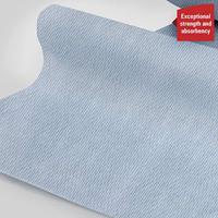 Poetsdoek WYPALL L10 EXTRA 7200 L380xB240ca. mm blauw 1 laags - thumbnail