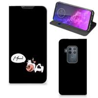 Motorola One Zoom Magnet Case Cow - thumbnail