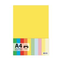 Papier A4 geel 100 vel 80 grams - thumbnail