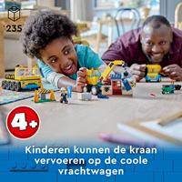 LEGO city 60391 kiepwagen, bouwtruck en sloopkraan - thumbnail