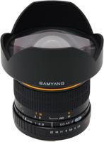 Samyang 14/2,8 objectief DSLR Nikon F AE handmatige focus automatische diafragma fotolens, groothoeklens zwart - thumbnail