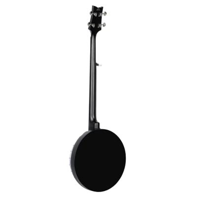 Ortega OBJ250-SBK Raven Series Satin Black banjo met gigbag