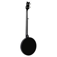 Ortega OBJ250-SBK Raven Series Satin Black banjo met gigbag - thumbnail