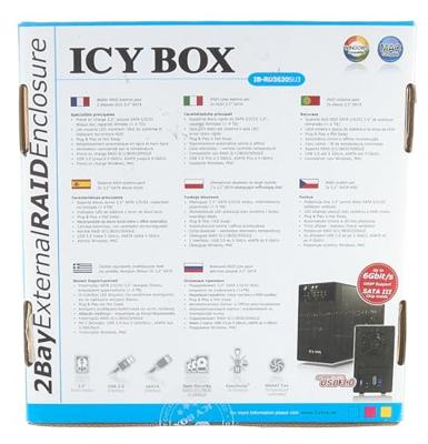 ICY BOX 20621 3,5 harde schijf behuizing 3.5 inch USB-A 3.2 Gen 1, eSATA - thumbnail