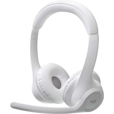 Hoofdtelefoon met microfoon Logitech 981-001417 Wit - thumbnail